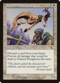 Trained Pronghorn - Judgment - Magic: The Gathering card