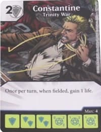 Constantine - Trinity War - Justice League: Organized Play - Dice Masters card