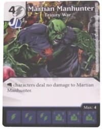 Martian Manhunter - Trinity War - Justice League: Organized Play - Dice Masters card