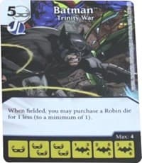 Batman - Trinity War - Justice League: Organized Play - Dice Masters card