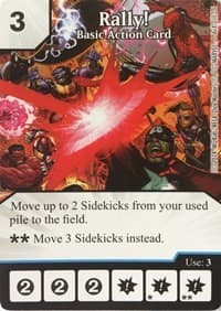 Rally! - Avengers vs X-Men: Organized Play - Dice Masters card