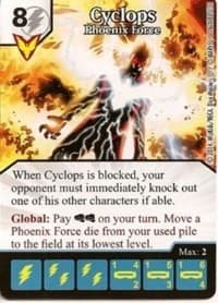 Cyclops - Phoenix Force - Avengers vs X-Men: Organized Play - Dice Masters card