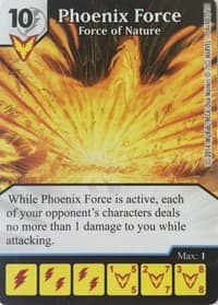 Phoenix Force - Force of Nature - Avengers vs X-Men: Organized Play - Dice Masters card