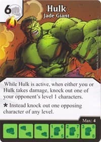 Hulk - Jade Giant - Avengers vs X-Men - Dice Masters card