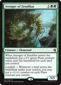 Avenger of Zendikar - Duel Decks: Zendikar vs. Eldrazi - Magic: The Gathering card