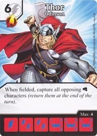 Thor - Odinson - Avengers vs X-Men - Dice Masters card