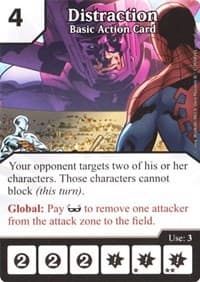 Distraction - Avengers vs X-Men - Dice Masters card