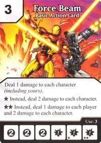 Force Beam - Avengers vs X-Men - Dice Masters card
