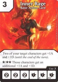 Inner Rage - Avengers vs X-Men - Dice Masters card