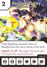 Invulnerability - Avengers vs X-Men - Dice Masters card