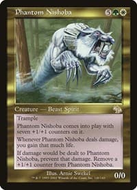 Phantom Nishoba - Judgment - Magic: The Gathering card