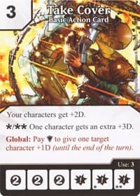 Take Cover - Avengers vs X-Men - Dice Masters card