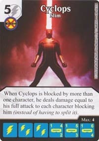 Cyclops - Slim - Avengers vs X-Men - Dice Masters card