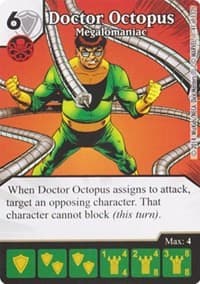 Doctor Octopus - Megalomaniac - Avengers vs X-Men - Dice Masters card