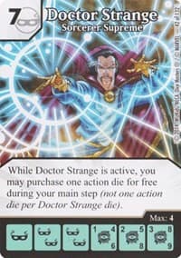 Doctor Strange - Sorcerer Supreme - Avengers vs X-Men - Dice Masters card
