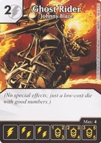 Ghost Rider - Johnny Blaze - Avengers vs X-Men - Dice Masters card