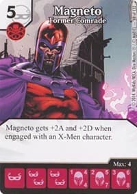 Magneto - Former Comrade - Avengers vs X-Men - Dice Masters card