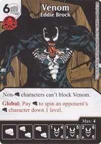Venom - Eddie Brock - Avengers vs X-Men - Dice Masters card