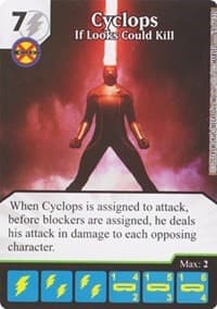Cyclops - If Looks Could Kill - Avengers vs X-Men - Dice Masters card