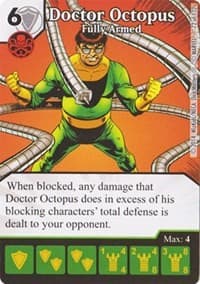 Doctor Octopus - Fully Armed - Avengers vs X-Men - Dice Masters card