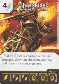 Ghost Rider - Spirit of Vengeance - Avengers vs X-Men - Dice Masters card