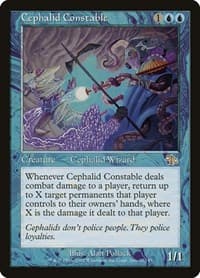 Cephalid Constable - Judgment - Magic: The Gathering card