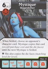 Mystique - Shapeshifter - Avengers vs X-Men - Dice Masters card