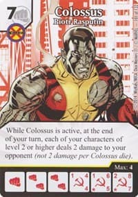 Colossus - Piotr Rasputin - Avengers vs X-Men - Dice Masters card