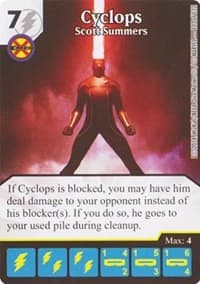 Cyclops - Scott Summers - Avengers vs X-Men - Dice Masters card