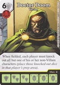 Doctor Doom - Victor - Avengers vs X-Men - Dice Masters card