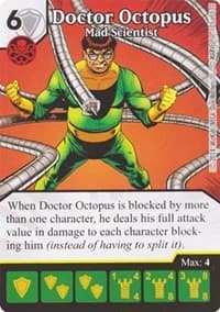 Doctor Octopus - Mad Scientist - Avengers vs X-Men - Dice Masters card