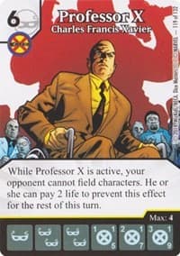 Professor X - Charles Francis Xavier - Avengers vs X-Men - Dice Masters card