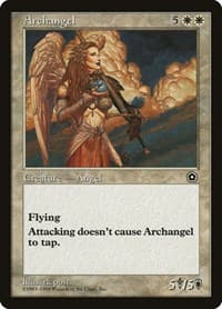 Archangel - Portal Second Age - Magic: The Gathering card