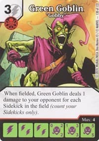 Green Goblin - "Gobby" - Avengers vs X-Men - Dice Masters card