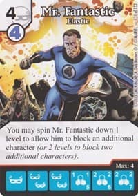 Mr. Fantastic - Elastic - Avengers vs X-Men - Dice Masters card