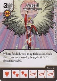 Angel - Air Transport - The Uncanny X-Men - Dice Masters card