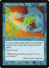 Grip of Amnesia - Judgment - Magic: The Gathering card