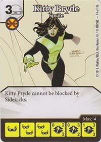 Kitty Pryde - Sprite - The Uncanny X-Men - Dice Masters card