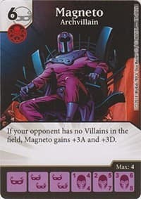 Magneto - Archvillain - The Uncanny X-Men - Dice Masters card