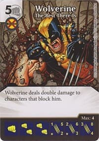 Wolverine - The Best There Is - The Uncanny X-Men - Dice Masters card