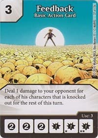 Feedback - The Uncanny X-Men - Dice Masters card