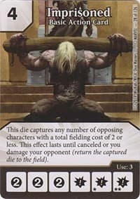 Imprisoned - The Uncanny X-Men - Dice Masters card