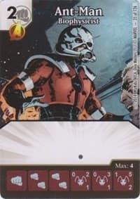 Ant-Man - Biophysicist - The Uncanny X-Men - Dice Masters card