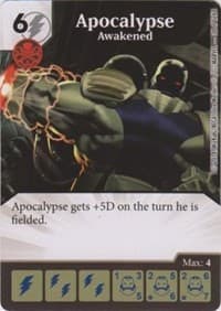 Apocalypse - Awakened - The Uncanny X-Men - Dice Masters card