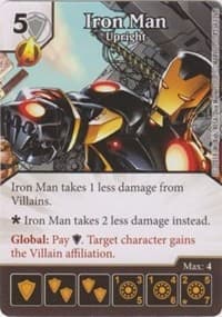 Iron Man - Upright - The Uncanny X-Men - Dice Masters card