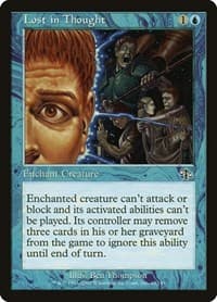 Lost in Thought - Judgment - Magic: The Gathering card