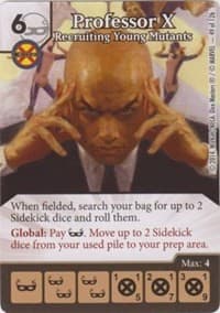Professor X - Recruiting Young Mutants - The Uncanny X-Men - Dice Masters card