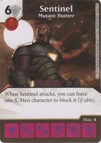 Sentinel - Mutant Hunter - The Uncanny X-Men - Dice Masters card