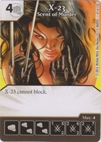 X-23 - Scent of Murder - The Uncanny X-Men - Dice Masters card