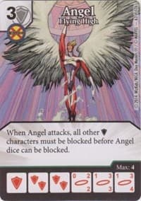 Angel - Flying High - The Uncanny X-Men - Dice Masters card